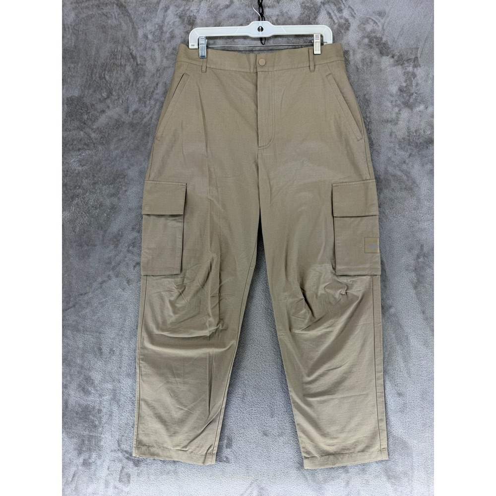 Alo Cargo Pants Mens M Ripstop Tapered Khaki Utility Gorpcore EUC